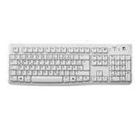 Logitech K120 Clavier câblé - Mise en page allemande - Blanc