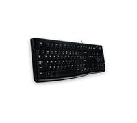 Logitech K120 for Business - Clavier USB QWERTZ Allemand Noir, Câble 1.5m, Résistant éclaboussures (60ml), Windows/Linux, 10M caractères