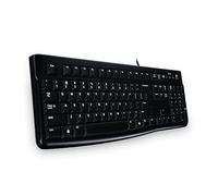 Logitech K120 USB QWERTY Estonien Noir - Claviers (Standard, Avec fil, USB, QWERTY, Noir)