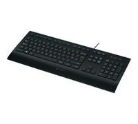Logitech K280e - Clavier - USB - Allemand - noir Noir G