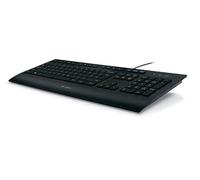Logitech K280e Pro Clavier, Disposition Italienne QWERTY - Noir