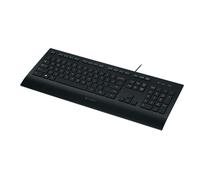 Logitech K280e Pro Wired Business Keyboard, QWERTY US-International Layout - Bla