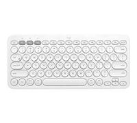 Logitech K380 Multi-Device Bluetooth Keyboard - Clavier - sans fil - Bluetooth 3.0 - QWERTY - Italien - blanc cassé G