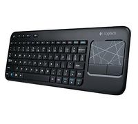 Logitech K400 Clavier (RF sans Fil, Set, Noir, Portable, Standard, Droit)