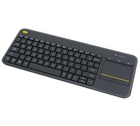 Logitech K400 Plus Clavier à pavé Tactile sans Fil (Clavier scandinave) - Noir