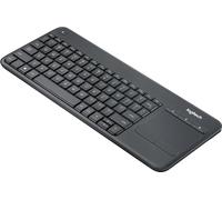 Logitech K400 Plus Clavier, Clavier Tchèque - Noir
