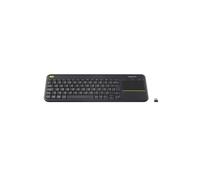 Logitech K400 Plus clavier RF Wireless Croate, Slovène Noir - Claviers (Standard, Wireless, RF Wireless, Noir)