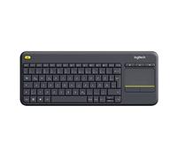 Logitech K400 Plus (DE, Sans fil), Clavier, Noir