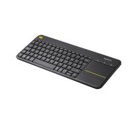 Clavier tactile sans fil Logitech K400 Plus - Clavier - sans fil - 2.4 GHz - Italien - noir G