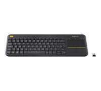 Logitech K400 Plus clavier Universel RF sans fil Slovaque Noir