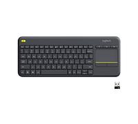 Clavier Logitech K400 Plus 920-007119 Sans Fil USB QWERTY Noir
