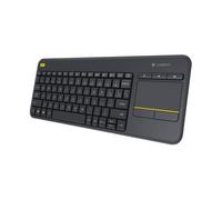Logitech K400 Plus Wireless Touch Keyboard - German Layout - Noir