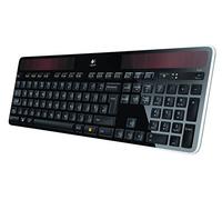 Logitech K750 Clavier Sans Fil Solaire pour Windows, Clavier Espagnol QWERTY - Noir