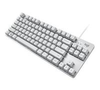 Logitech K835 TKL - Clavier - USB - commutateur : TTC Red - blanc naturel/argent Blanc G
