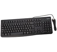 Logitech Keyboard K120 Clavier Filaire QWERTY, BLK