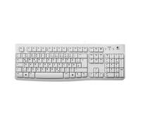 Logitech Keyboard K120 for Business clavier Bureau USB QWERTZ Allemand Blanc