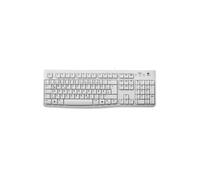 Logitech Keyboard K120 for Business - Clavier USB QWERTZ Allemand Blanc, Usage Bureau, Câble 1.5m, Windows/Linux, 10 Million Frappes, Résistant aux éclaboussures