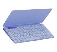 Logitech Keys-To-Go 2 - Clavier - couvercle intégré - sans fil - Bluetooth LE - AZERTY - Français - lilas