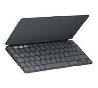 Logitech Keys-To-Go 2 - Clavier - couvercle intégré - sans fil - Bluetooth LE - QWERTZ - Allemand - graphite