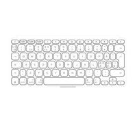 Logitech Clavier Keys-To-Go 2 – portable sans fil Bluetooth LE QWERTY scandinave, gris pâle