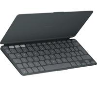 Logitech Keys-to-Go 2, tastiera Wireless portatile per iPad | coperchio integrato, sottile, per iPad, iPhone, Mac e Apple TV, passa da un dispositivo all'altro, QWERTY ITA - Grafite