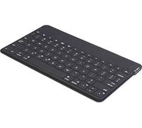 Logitech Keys-To-Go Clavier Bluetooth sans Fil pour iPhone, iPad, Apple TV, Ultra-Portable & Léger, Raccourci, Clavier AZERTY Francais - Noir