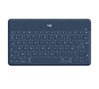 Logitech Keys-To-Go Clavier Bluetooth ultra-fin et ultra-léger pour iPhone, iPad, Apple TV et tous les appareils iOS - rose pâle