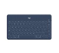 Logitech Keys-To-Go - Clavier - sans fil - Bluetooth - QWERTY - Nordique (Danois/Finnois/Norvégien/Suédois) - bleu classique