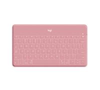 Logitech Keys-To-Go Wireless Bluetooth Keyboard, QWERTY Italian Layout - Pink