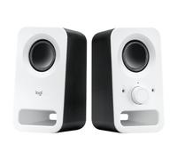 Logitech Haut-parleurs stéréo Z150 pour PC Blanc neige C