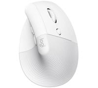 Logitech Lift for Mac Vertical Ergonomic Souris ergonomique, Souris sans fil optique gris clair 6 Boutons 4000 dpi ergonomique