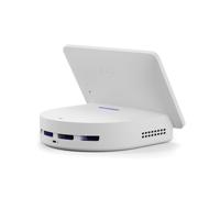 Logitech Logi Dock Flex 8" IPS Tactile 1280x800 Wi-Fi/Bluetooth 5.0, Ethernet, USB-C, USB 2.0, HDMI 2.0, DisplayPort 1.4, Kensington Blanc