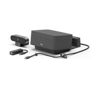 Logitech Logi Dock Focus Room Kit - Kit de vidéo-conférence (Logitech BRIO Ultra HD Pro Webcam, Logitech Logi Dock) - Optimisé pour la CU - power adapter included