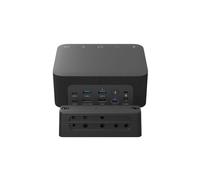 Logitech Logi Dock Focus Room Kit UC Graphite : Système de vidéoconférence personnel 4K Ultra HD 90 ips, zoom numérique 5x, USB Type-A/C, DisplayPort 1.4