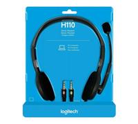 Logitech Casque stéréo supra-aural H110 Gris