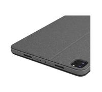 - Logitech - Logitech Combo Touch - Clavier et étui - avec trackpad - rétroéclairé - Apple Smart connector - QWERTZ - Suisse - gri