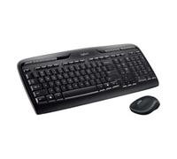 Logitech Logitech Ensemble clavier/souris sans fil, 1000 dpi MK330USB noir Quantité:1