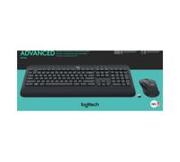 Logitech Logitech Ensemble clavier/souris sans fil MK545 noir Laser Quantité:1