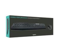 Logitech Logitech Ensemble clavier/souris USB sans fil, 1000 dpi MK850 noir Quantité:1