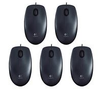 Logitech M100 Lot de 5 souris filaires Noir