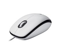 Logitech M100 Wired USB Mouse, 3-Buttons,1000 DPI Optical Tracking, Ambidextrous