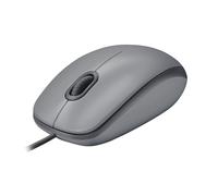 Logitech M110 Wired USB Mouse, Silent Buttons, Comfortable Full-Size Use Design,