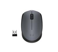 Logitech M170 Grey-K Souris sans fil RF Optique 1000 DPI Ambidextre 2 Boutons Roue de défilement 2.4 GHz Portée 10m Compatible Windows macOS Linux ChromeOS