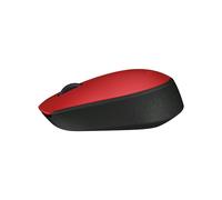 Logitech M170 Souris Optique sans Fil 2.4GHz Rouge, 1000 DPI, Ambidextre, 2 Boutons, Portée 10m, Autonomie 12 Mois, Compatible Windows/macOS/Linux/ChromeOS