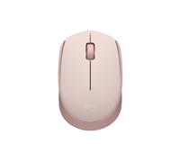 Logitech M170 - Souris Optique sans Fil RF 2.4 GHz, 3 Boutons, Ambidextre Rose, Nano Récepteur USB-A, Compatible Windows/macOS/ChromeOS