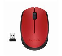 Logitech M171 Red-K souris Ambidextre RF sans fil Optique 1000 DPI