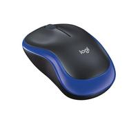 Logitech - Souris sans fil M185 - 2.4 GHz, récepteur USB, 1000 PPP, ambidextre - Bleu