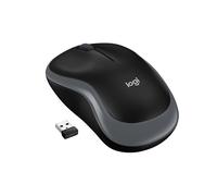Logitech M185 Souris sans fil optique 1000 DPI RF 2.4GHz ambidextre gris - compatible Windows, macOS, Linux, ChromeOS - 1 pile AA - Récepteur USB Type-A