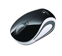 Logitech M187 Souris sans Fil Mini Ultra Portable, 2,4 GHz avec Récepteur USB, 1000 PPP, Suivi Optique, 3 Boutons, Compatible avec PC/Mac/Portable - Noire