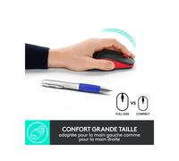M190 Full-size wireless mouse RED EMEA